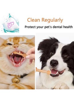 HY 2 Pcs Small Dog & Cat Toothbrush Kit with Storage Box, Soft Silicone Cat Dog Tooth Brushing Kit, Tongue Cleaner for Pet Tooth Brushing | Easy to Handle | Deep Clean for Toothbrush for Dogs Small Breed  - Image 5