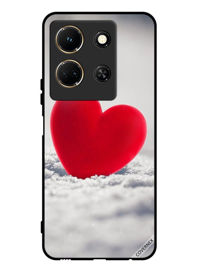 Covernex Protective Case Cover For Infinix Note 30 Lovely Red Heart - Image 1