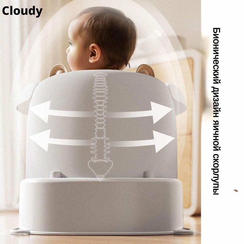 Baby Bath Chair with Suction Cups - Image 2