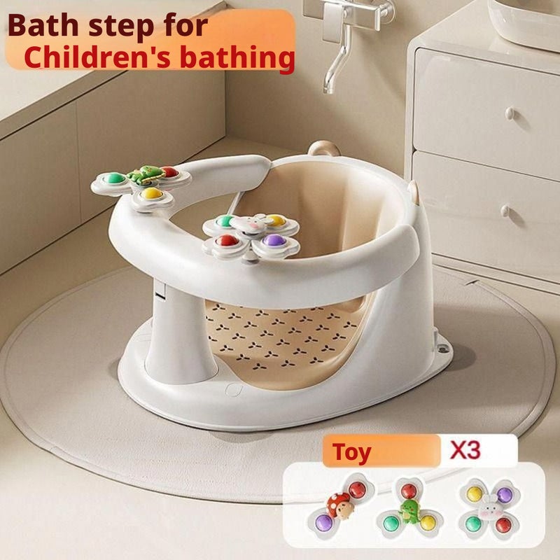 Baby Bath Chair with Suction Cups - Image 1