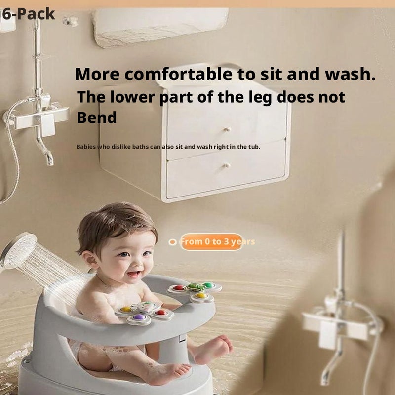 Baby Bath Chair with Suction Cups - Image 5