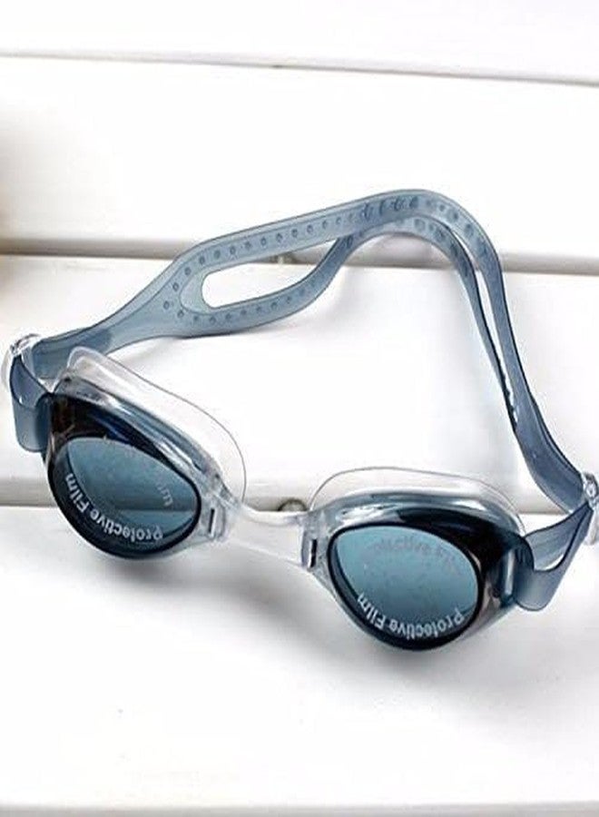 AESTROKE Professional Swimming Goggles, Anti-Fog Protective Lenses, Grey Frame, UV Protection - Image 2