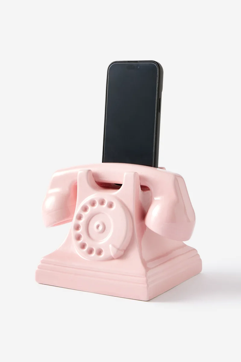 Typo Retro Telephone Phone Holder