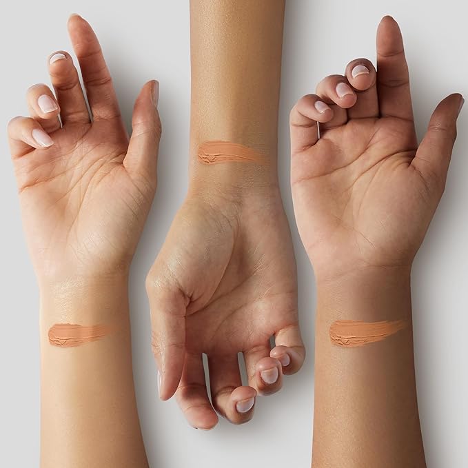 فورمولا الأطباء الأساس الصحي SPF 20 أساس طويل الأمد بتغطية متوسطة خفيفة مع مركب مضيء حمض الهيالورونيك فيتامين A C E مزيج مضاد للأكسدة MW2