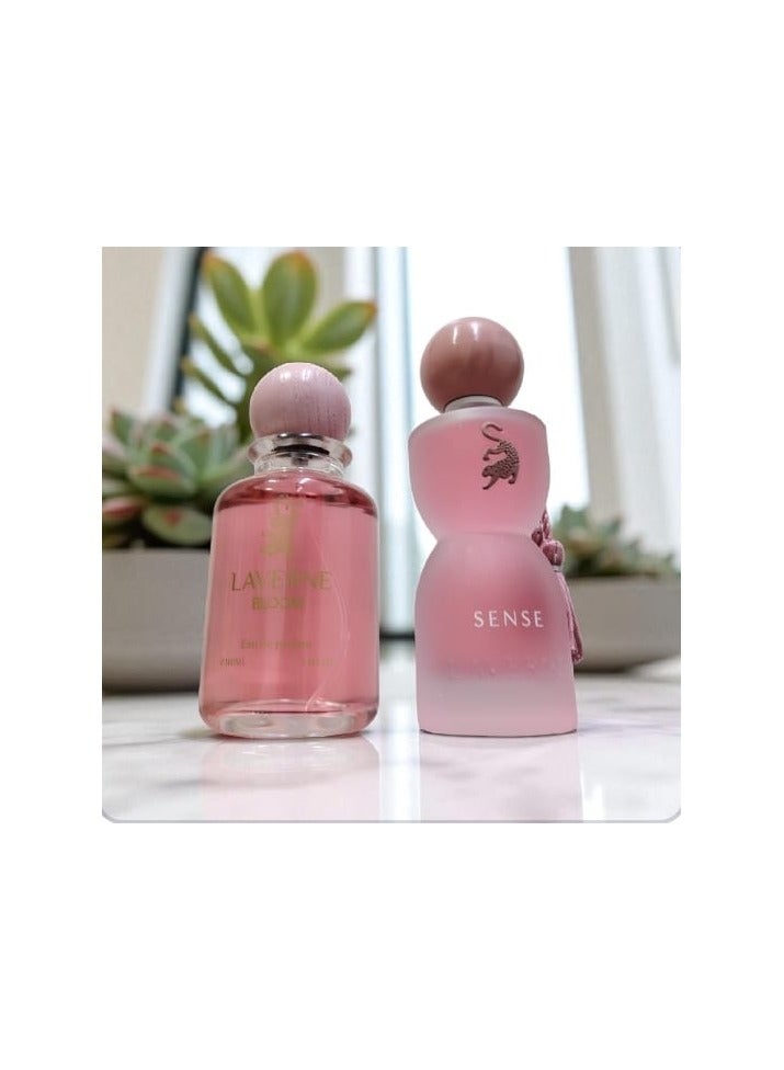 Laverne Laverne Perfume Set for Women - Miss Laverne Bloom 100ml + Sense Georgina 75ml  - Image 1