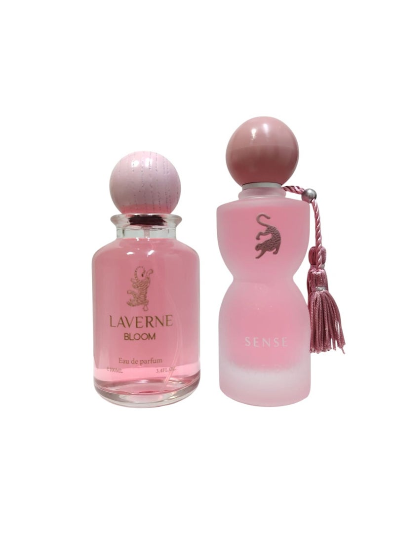 Laverne Laverne Perfume Set for Women - Miss Laverne Bloom 100ml + Sense Georgina 75ml  - Image 2