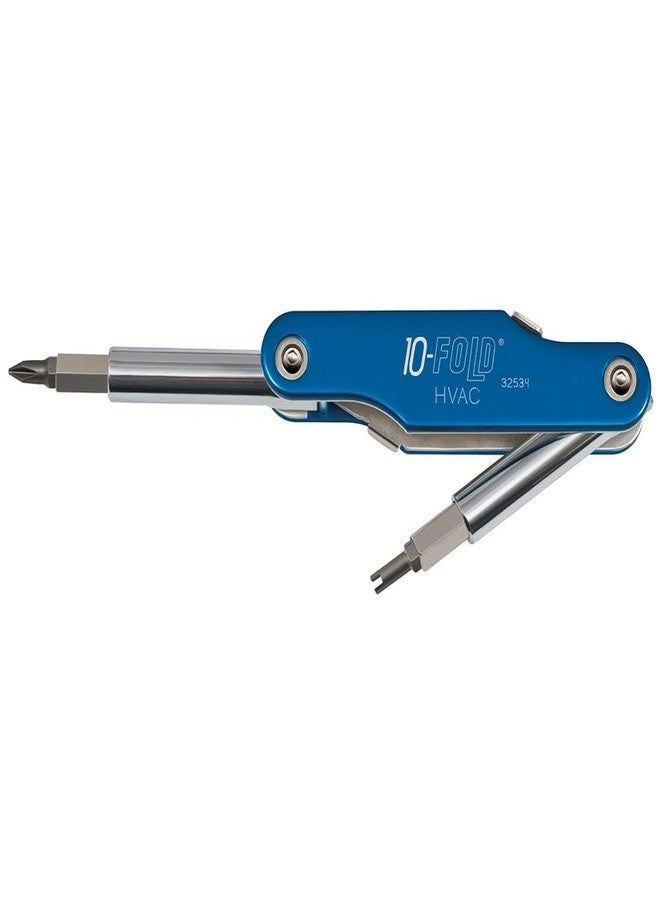 Klein Tools 32534 10 Fold Screwdriver with Schrader Valve Core - Image 2