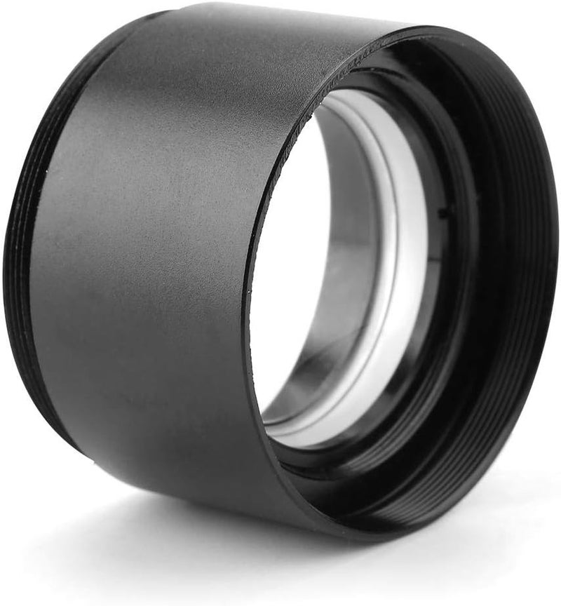 Jectse 0.5X Auxiliary Objective Lens, Stereo Microscope Objective Lens, 48mm Mounting, Black, Aluminum Alloy, LED, 0.5X Magnification - Image 5