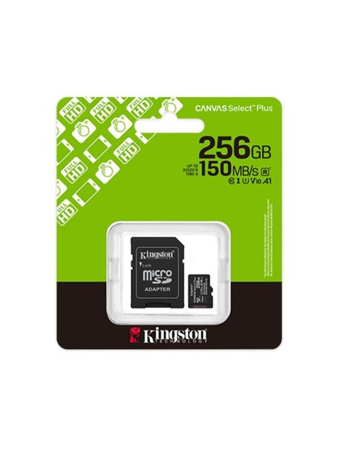 بطاقة microSD Canvas Select Plus بسرعة 150MB/s A1 - 256 جيجابايت
