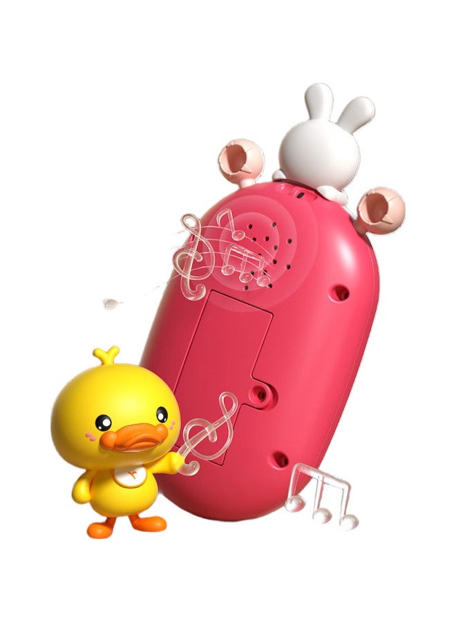 Xst Children'S Toy Yellow Duck Bilingual Early Education Mobile Phone For Babies 0-1 Year Old, 6 Months, Chewable Musical Telephone, Gift For Boys - Image 3