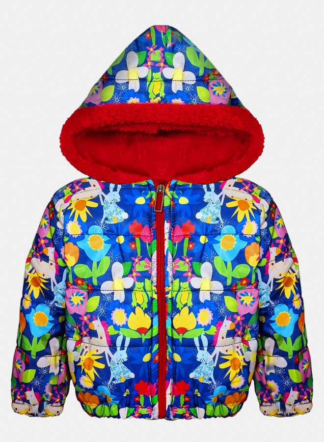 BabyShoora Baby Unisex Waterproof Fur Lined Jacket - Image 1