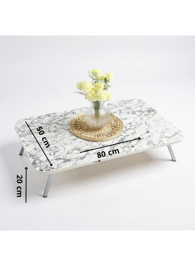 Living Foldable Legs Floor Center Table For Living Room, Kitchen, Meeting Room, Multi-Functional Coffee Table 50X80 CM - Image 4