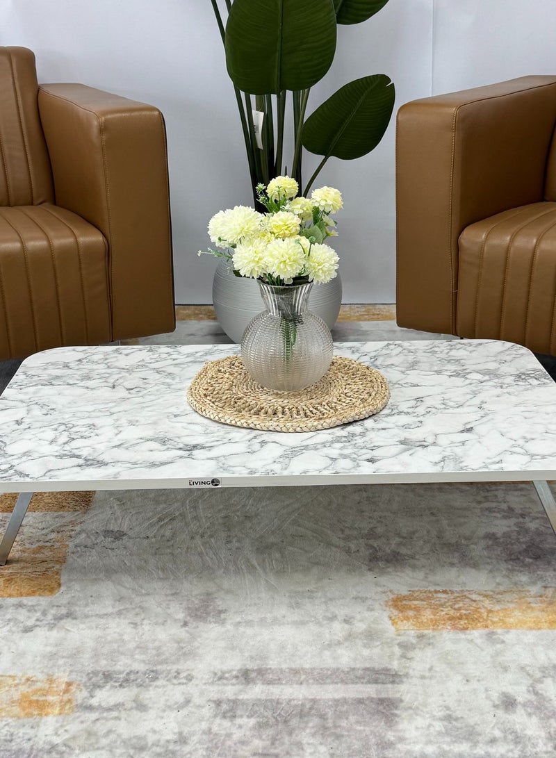 Living Modern Rectangular Floor Table | The Smart Space-Saving Table | Portable Table for Trips - Image 1