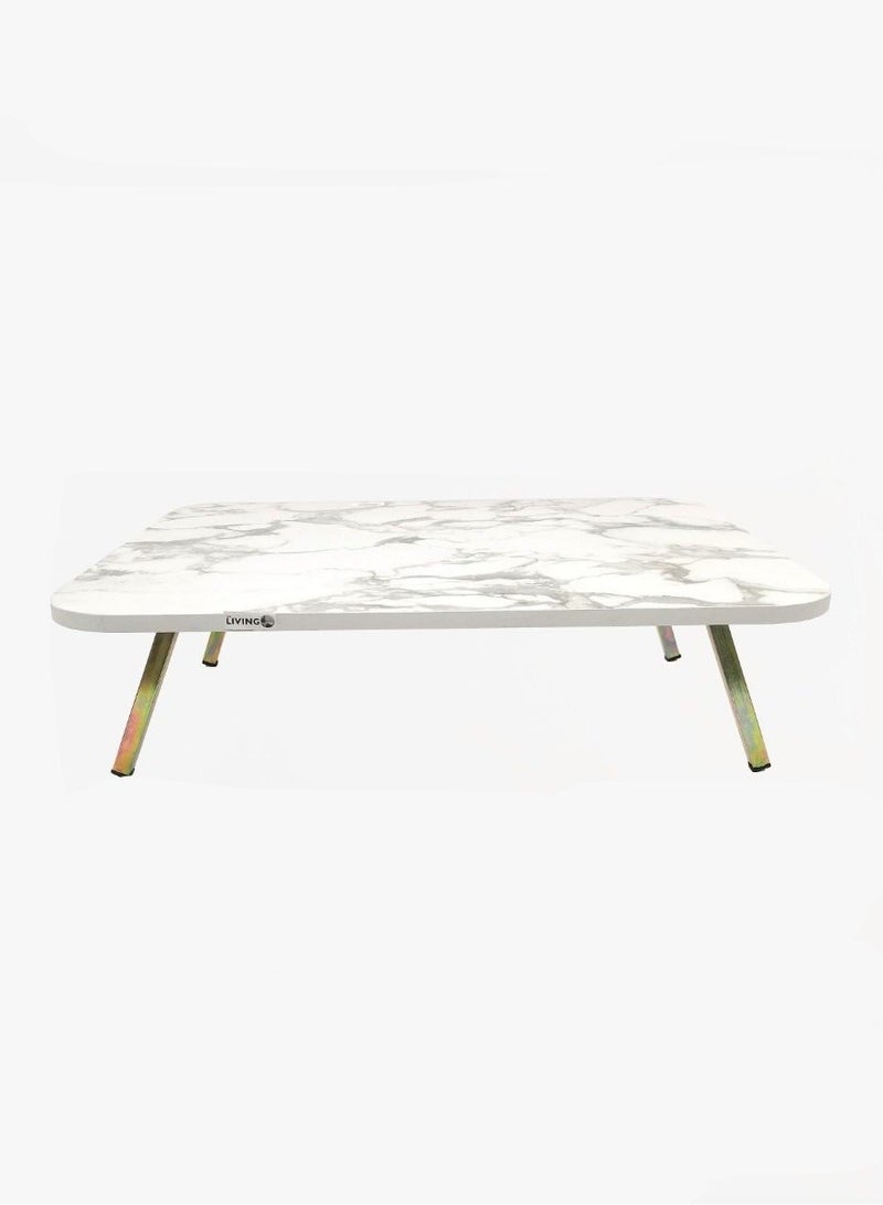Living Modern Rectangular Floor Table | The Smart Space-Saving Table | Portable Table for Trips - Image 4