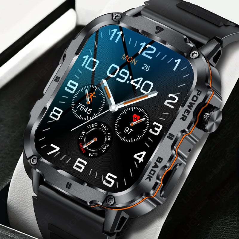 Lige/Lige Smart Watch Bluetooth Call Heart Rate Blood Oxygen Monitoring Multi-Sport Smart Watch - Image 2