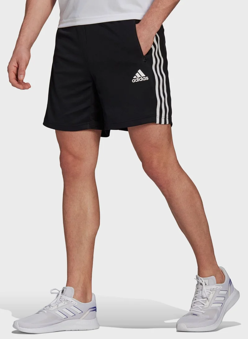 Adidas 3 Stripe Shorts