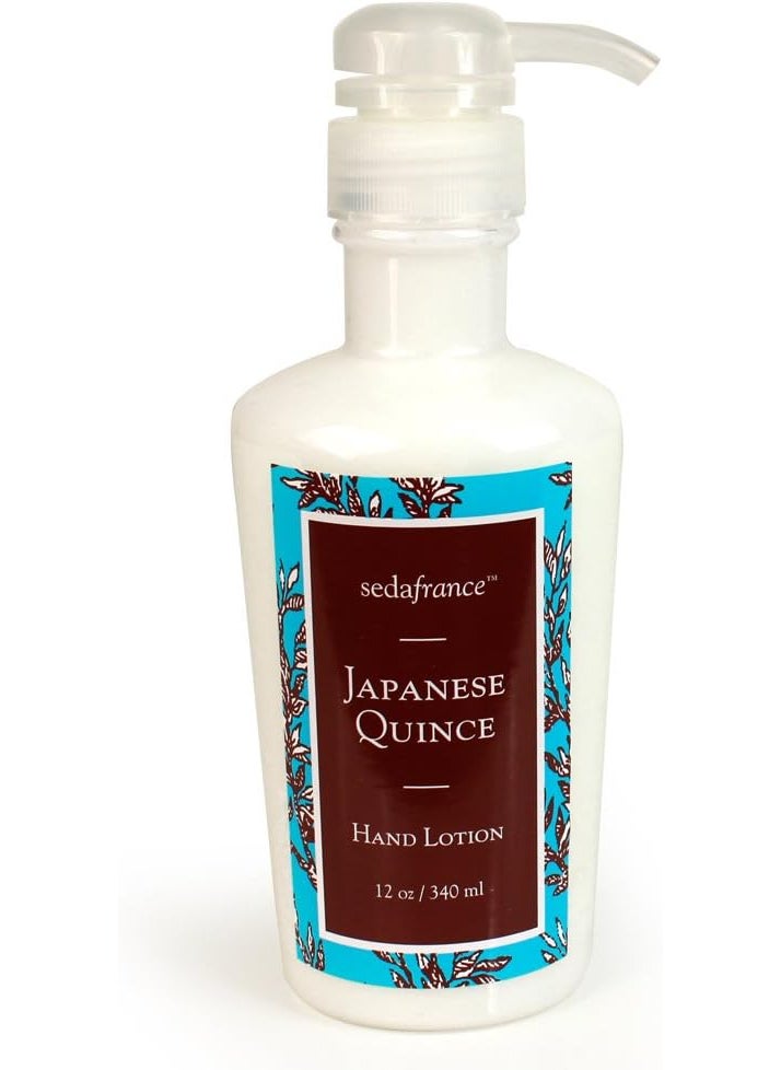 Seda France Seda France Classic Toile Hand Lotion Japanese Quince 12 Ounce 