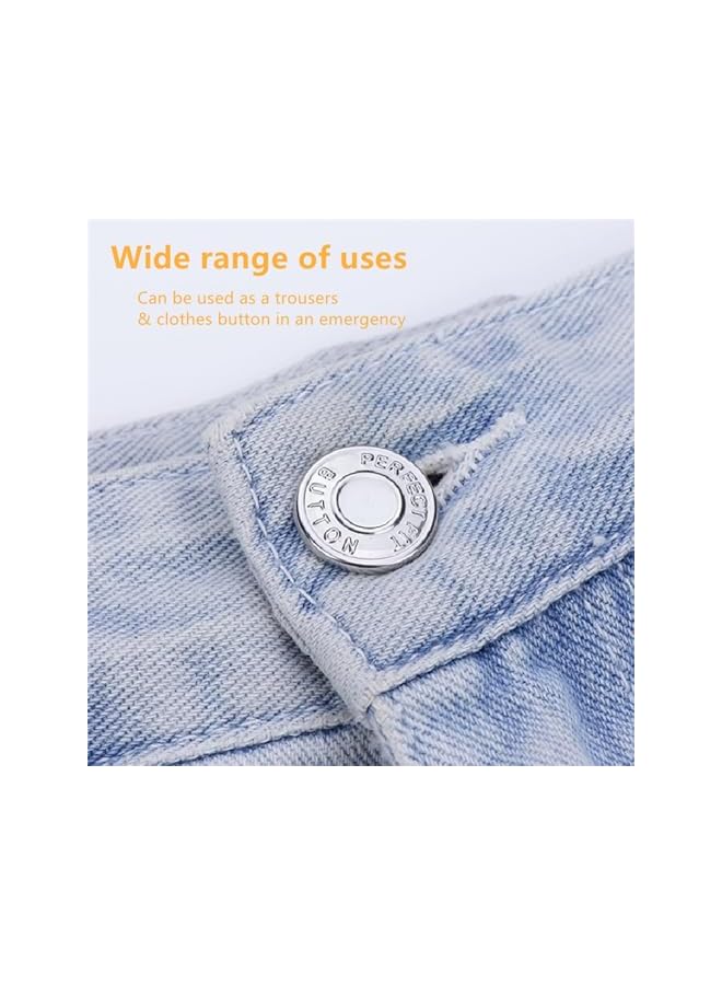 The Bros Magnetic Curtain Tiebacks, Curtain Magnetic Buckle Pair Curtain Buckle Closure Buckle Detachable Anti-Leakage Iron-Absorbing Stone Metal Button Dark Button Female Button Home Office 4 Pairs - Image 3