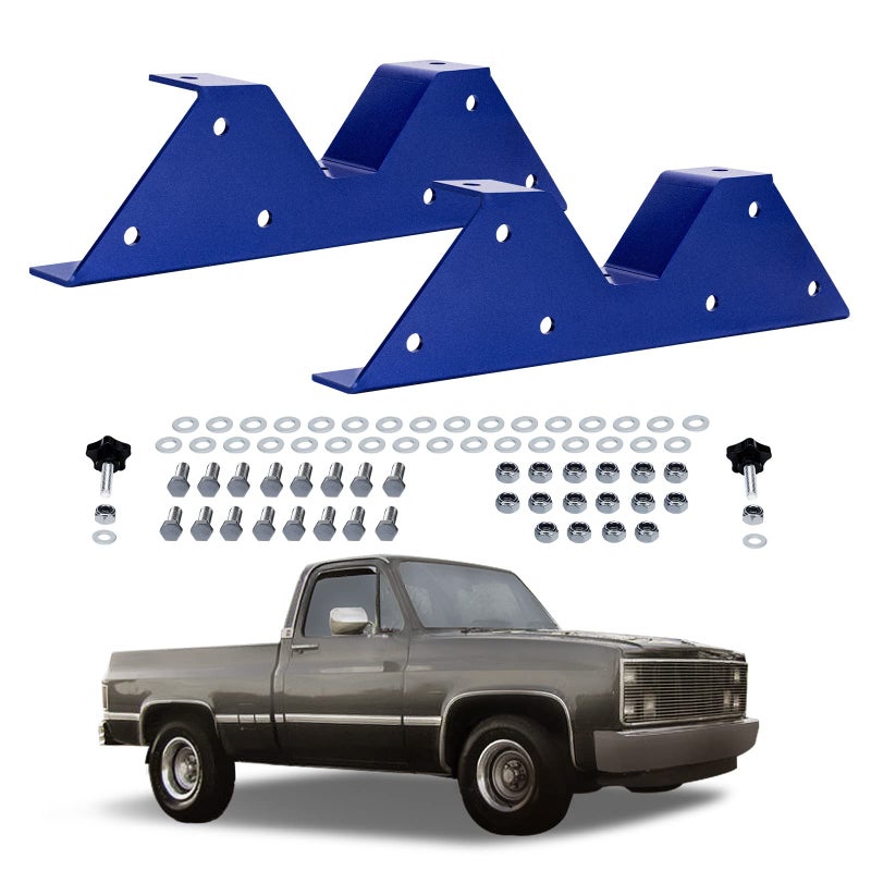 Tuningsworld Rear CNotch Kit Bolt in for Chevrolet C10 C15 C1500 19731987 2WD for GMC C10 C15 C1500 19731987 2WD
