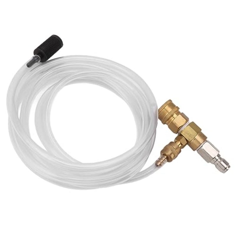 Pressure washer accessory for downstream soap injection, brass construction, black finish, precise dilution ratio control and compatible with cold/hot water - Image 2
