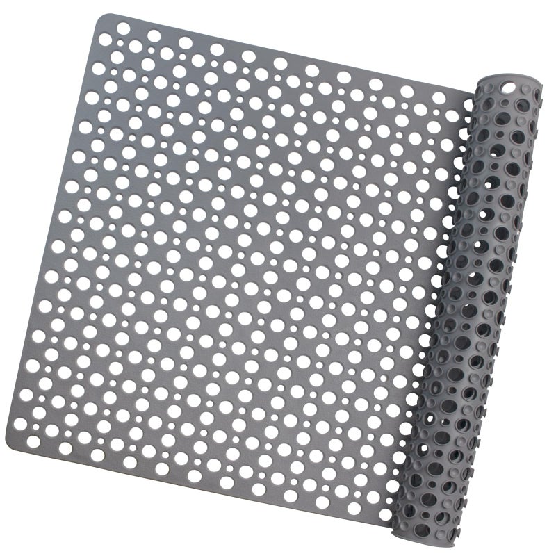 Tiamo Tiamo Extra Large Non Slip Shower Mat for Inside Shower 47x32 Inch Oversized Shower Stall MatBath Mat for Shower with Big Suction CupsDrain HolesTwoSided AntiSlip 