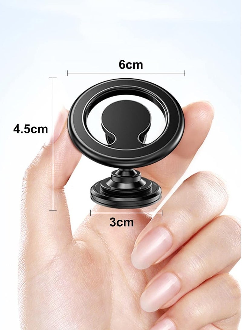 Magnetic Car Phone Holder Compatible with MagSafe - Dashboard & Air Vent Installation - Image 5