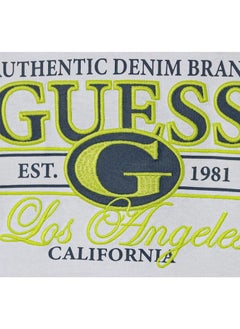 GUESS Kids Logo Crew Neck T-Shirt  - Image 3