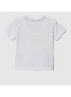 GUESS Kids Logo Crew Neck T-Shirt  - Image 2