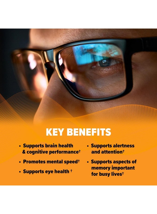 Onnit Alpha Brain Neuro Focus Gummies - Vegan Gummies with Omega-3s, Lutein, Zeaxanthin & Caffeine - Brain, Eye & Focus Supplement for Men & Women†, Citrus Punch Flavor, 90 Count - Image 2