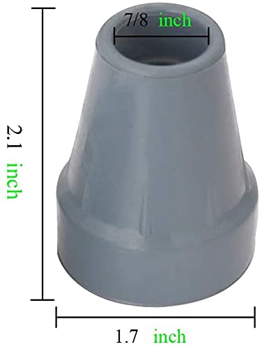 QingTD Medical Crutch Tips Gray 78 Inch 4 - Image 5