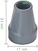 QingTD Medical Crutch Tips Gray 78 Inch 4 - Image 4