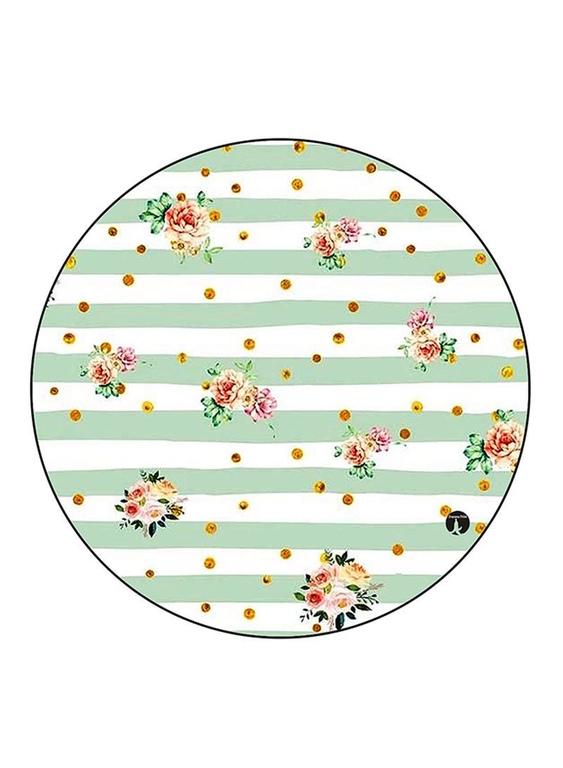 RKN Flowers Printed Mouse Pad Multicolour