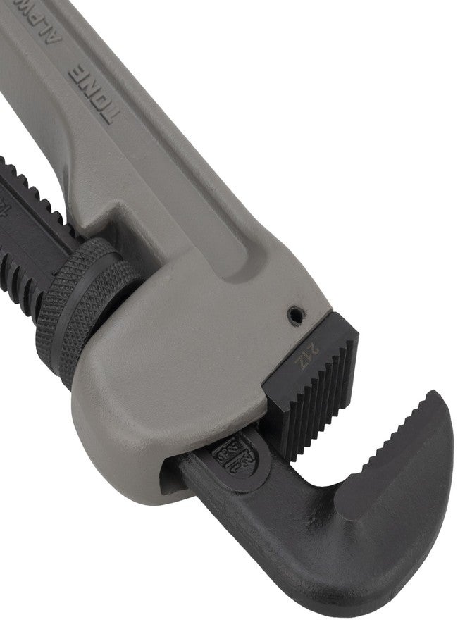 TONE Aluminum Pipe Wrench ALPW-350 Applicable Dia. 50A (2 Inch) Overall Length 327mm Max. jaw opening 70mm - Image 4