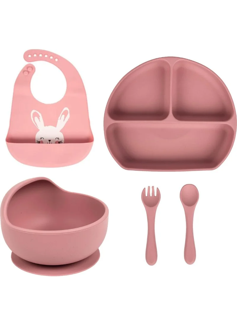 Sevi Bebe Silicone Feeding Set 4 Pieces - Mommyslab Store