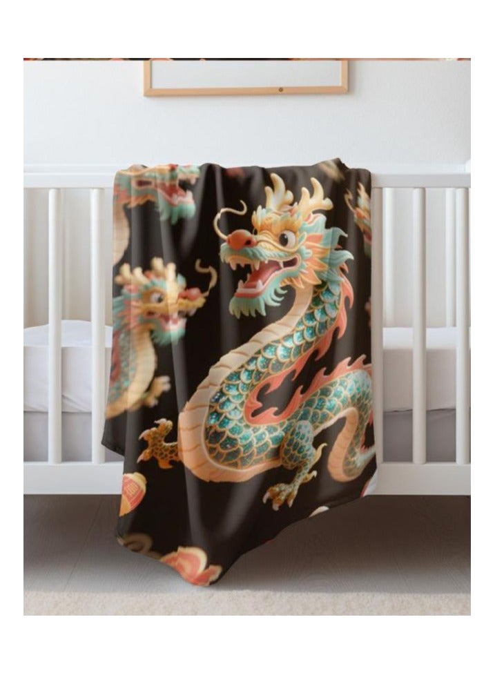 عام بطانية رقيقة من الفانيلا (دافئة ومريحة، ومناسبة للنوم واستخدام الألعاب وإزالة الغبار ومقاومة للرمل) 150 سم * 200 سم - 1003 - Image 1