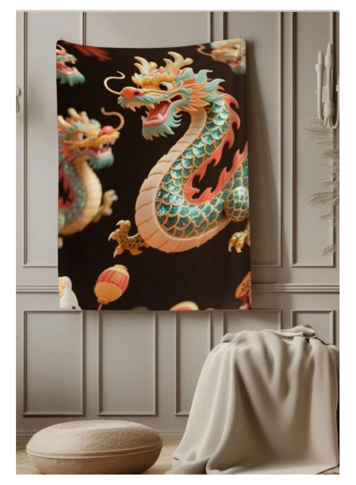 عام بطانية رقيقة من الفانيلا (دافئة ومريحة، ومناسبة للنوم واستخدام الألعاب وإزالة الغبار ومقاومة للرمل) 150 سم * 200 سم - 1003 - Image 3