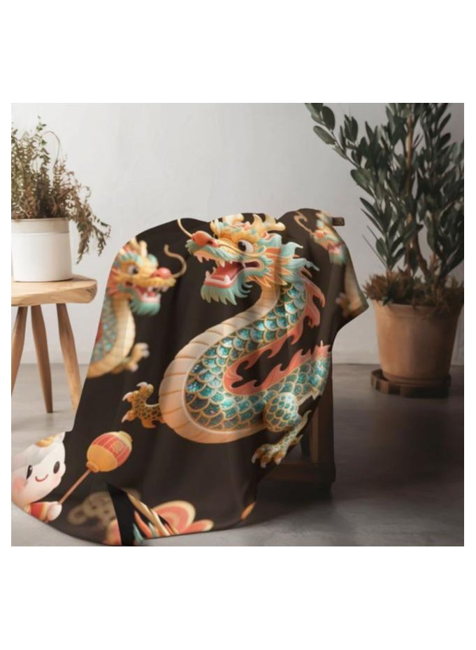 عام بطانية رقيقة من الفانيلا (دافئة ومريحة، ومناسبة للنوم واستخدام الألعاب وإزالة الغبار ومقاومة للرمل) 150 سم * 200 سم - 1003 - Image 5