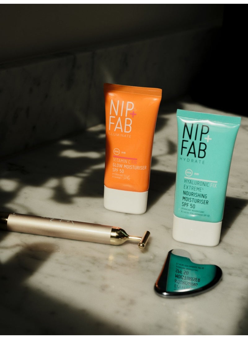 NIP+FAB Vitamin C Fix Glow- Illuminating Moisturizer with SPF 50, 50ml - Image 3