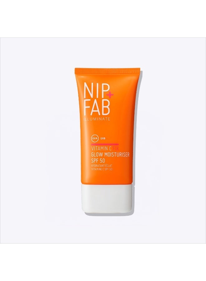 NIP+FAB Vitamin C Fix Glow- Illuminating Moisturizer with SPF 50, 50ml - Image 4