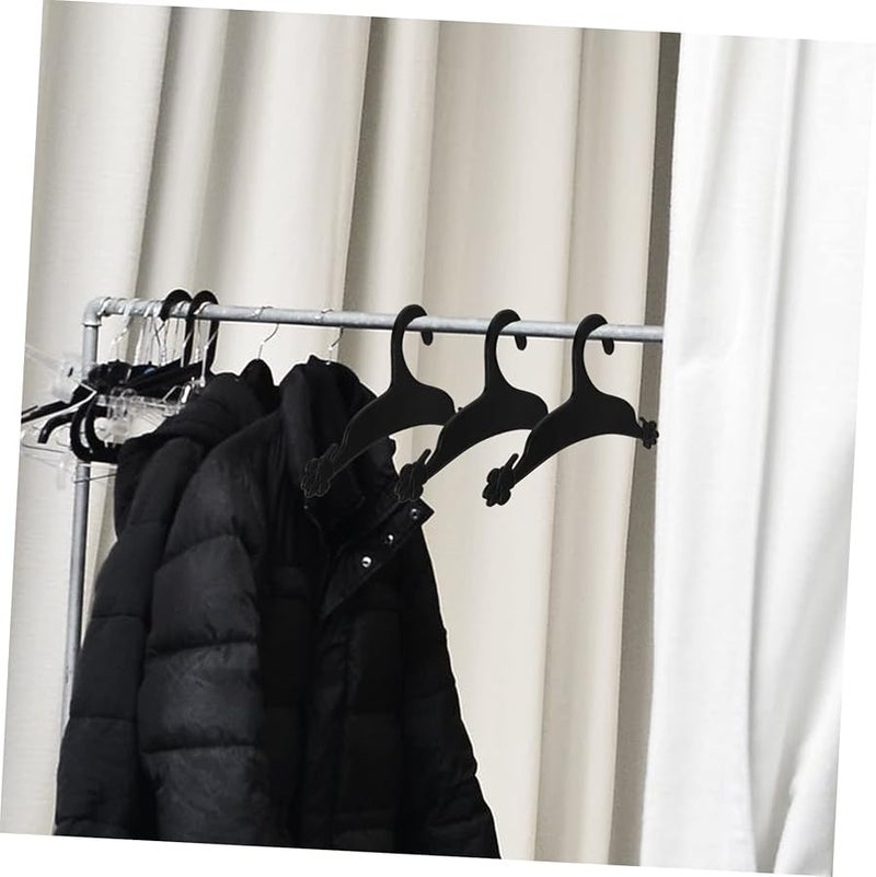 GANAZONO 10 حزمة من علاقات ملابس كفوف الكلاب رف ملابس الحيوانات الأليفة المقاوم للرياح 22.5 × 12.5 سم - Image 4