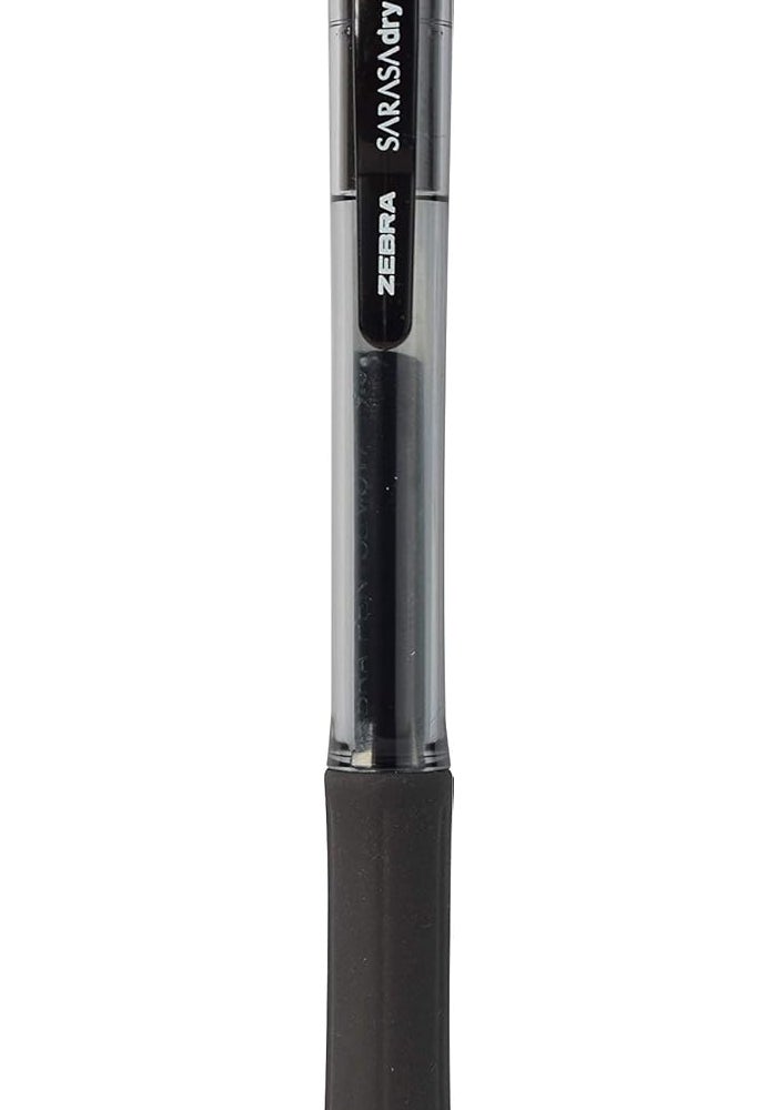 Zebra Pen Sarasa X20 Retractable Gel Ink Pens - 24 Pack with 20 Black, 2 Blue, and 2 Red Pens, 0.7mm Medium Point, Rapid Dry Ink - Image 2