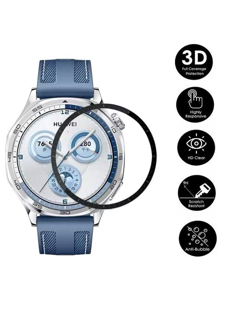 Huawei Watch GT5 46mm Anti-Scratch HD Clear Soft Film Screen Protector - Image 2