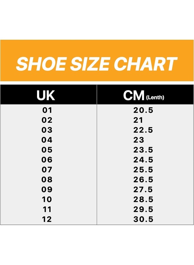 HUNDRED Raze Badminton Shoes (Non Marking) | Lightweight & Durable | X-Cushion, Active Grip Sole, Toe Assist (White/Navy, 1Uk) - Image 5