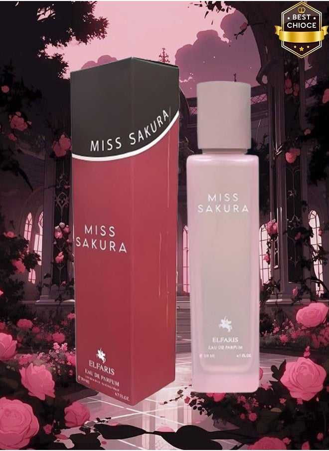 ELFARIS 7 Pieces Miss Sakura Perfume For Women 200ml EDP  - Image 2