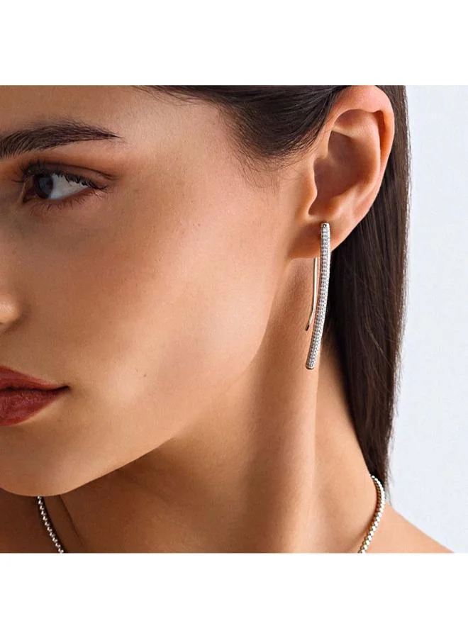 Rosato Bianca Sterling Long Earrings