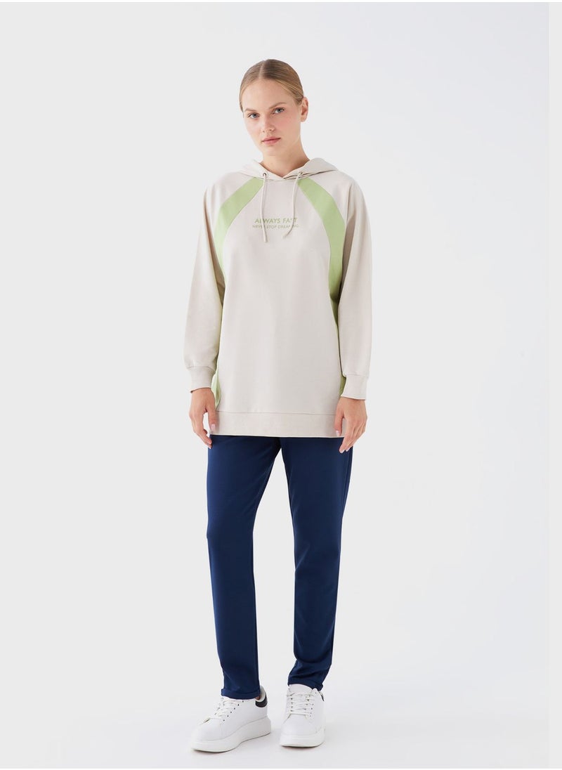 LC WAIKIKI - Hooded Contrast Detail Tunic - Image 1