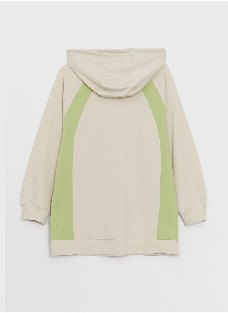 LC WAIKIKI - Hooded Contrast Detail Tunic - Image 1