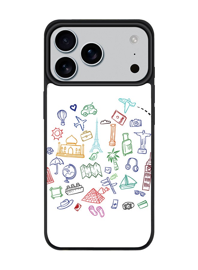 Stylizedd iPhone 17 Pro Max Case, [Compatible with MagSafe] Slim Magnetic cover Phone Case iPhone 17 Pro Max -Traveler - Image 1