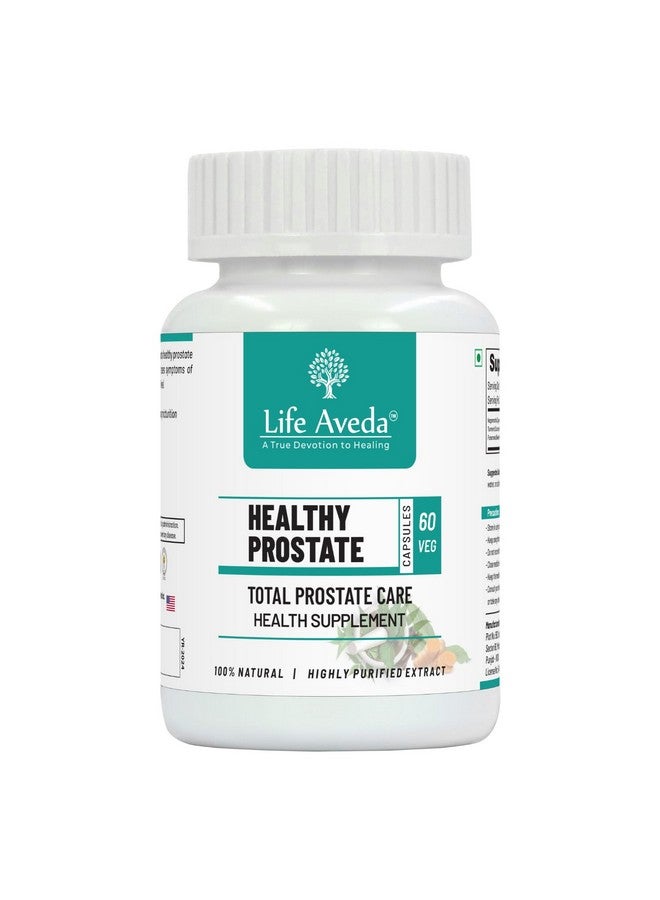 Life Aveda كبسولات لايف أفيدا للعناية بالبروستاتا | تساعد في تضخم البروستاتا | تساعد في الالتهاب، الحرق، العدوى والتهيج | منتجات صحة الرجال | 60 كبسولة - Image 1