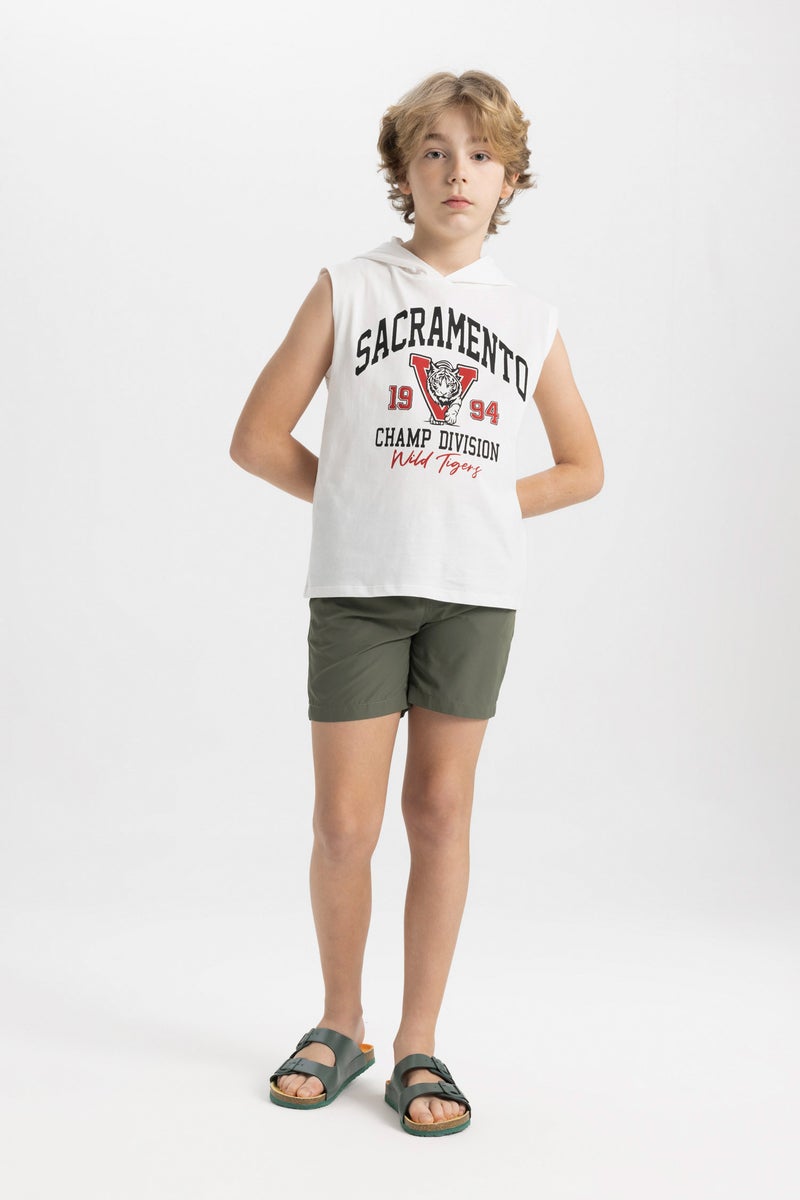 DeFacto Green Boy Swim Shorts Casual - Image 3